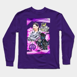 Kamen Rider Rogue Side-by-Side   (style #2) Long Sleeve T-Shirt